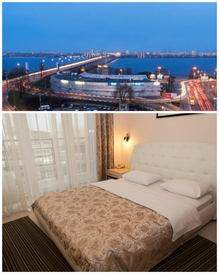 Staybridge Mini-Hotel In Most City Panoramic River View Dnipro Bagian luar foto