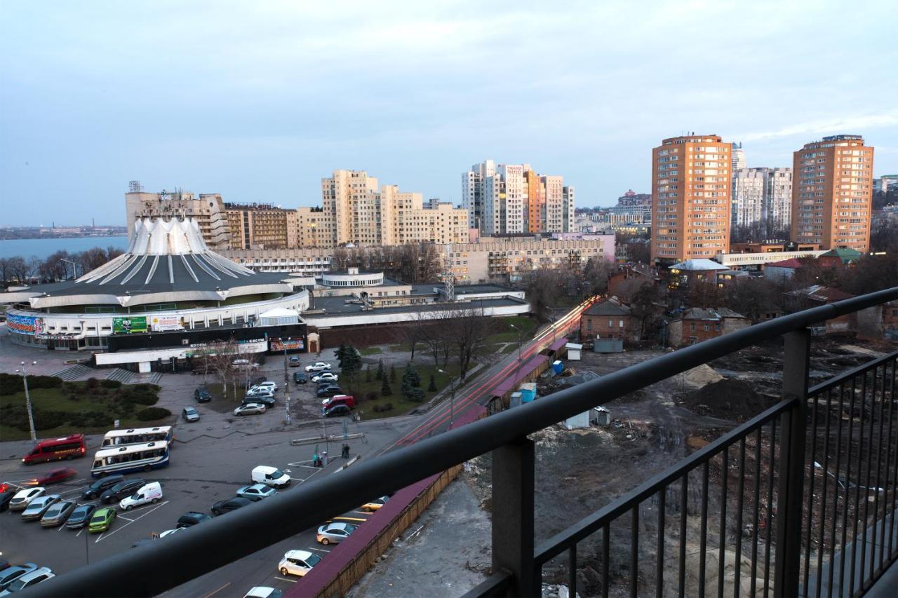 Staybridge Mini-Hotel In Most City Panoramic River View Dnipro Bagian luar foto